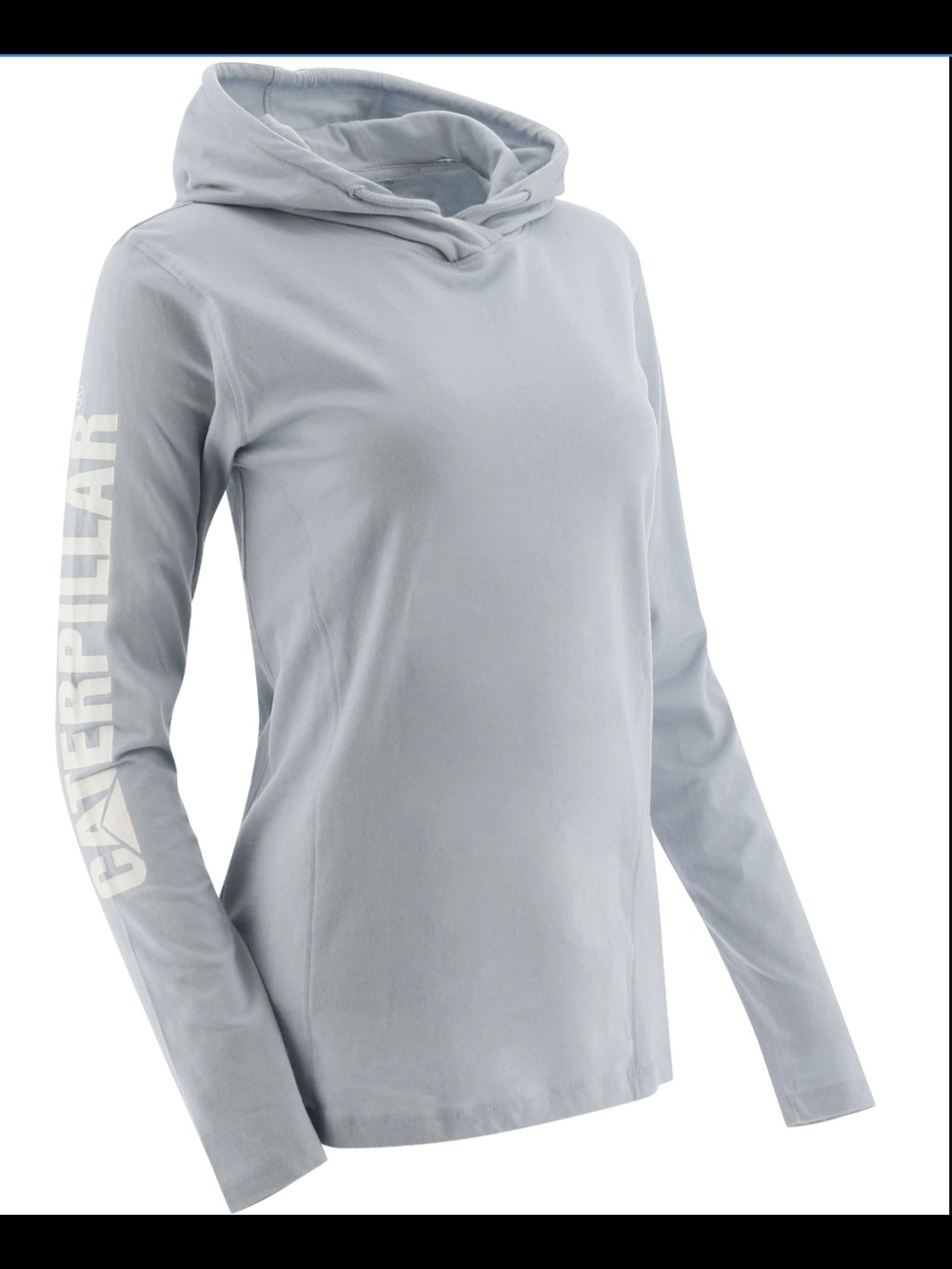 CAT Women's UPF Long Sleeve Hooded Work T-Shirt